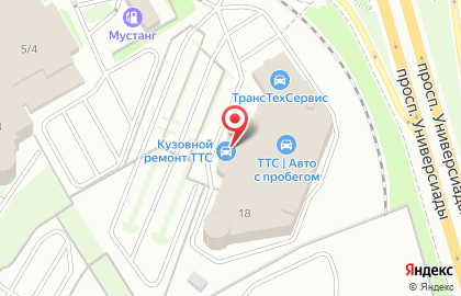Кузовной центр ТрансТехСервис в Приволжском районе на карте
