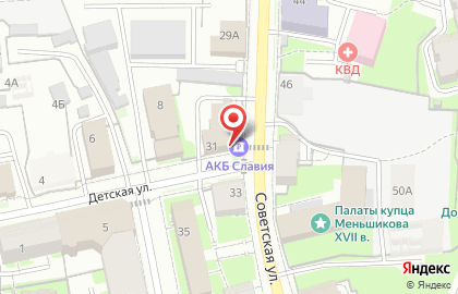 Акционерный коммерческий банк Славия на карте