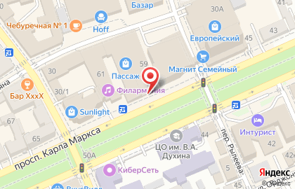 Ювелирный магазин 585 Золотой на проспекте Карла Маркса, 59а на карте