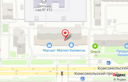 Магазин Книги от А до Я в Челябинске на карте