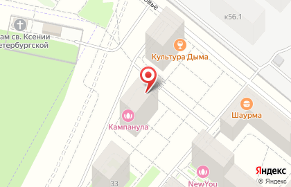 Салон Цирюльникъ на Красулинской улице на карте