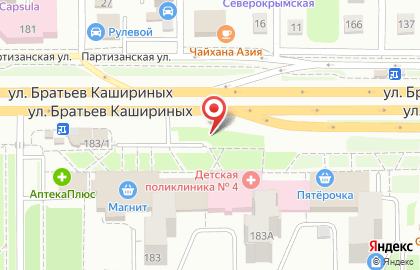 Мицубиши Центр Челябинск на карте