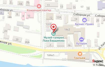 Музей-галерея Льва Бардамова на карте