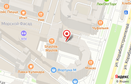 Дом быта в Санкт-Петербурге на карте