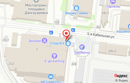 Мегамото Москва на карте