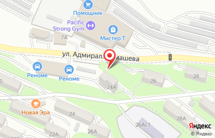 ООО Интер-Шина на улице Адмирала Юмашева на карте