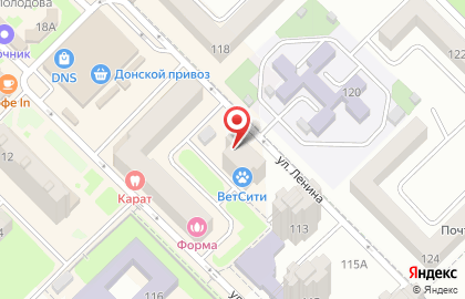 Союз юристов в Ростове-на-Дону на карте