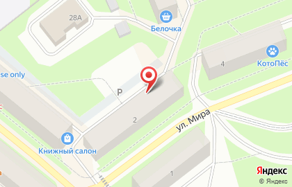 Сервисный центр ТехноДок на улице Мира на карте