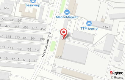 Автосалон Hyundai на Московском проспекте на карте