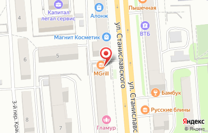 MGrill на улице Станиславского на карте