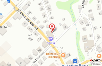 Центр аккумуляторов на улице Пугачёва на карте