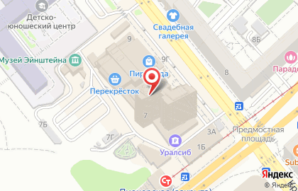 Магазин спортивного питания Gold Standart на Краснознаменской улице на карте
