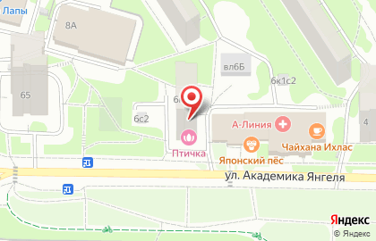 Студия маникюра Птичка на карте