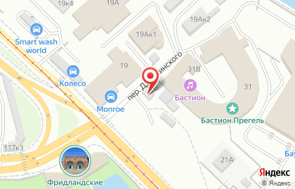Автомагазин Двигатель в Калининграде на карте