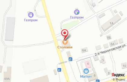 Столовая в Астрахани на карте