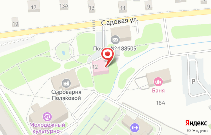 Аннинская амбулатория на Садовой улице на карте