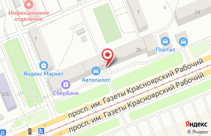 Мини-маркет Пламя-81 в Ленинском районе на карте