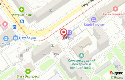 Дежавю на Чернореченской улице на карте