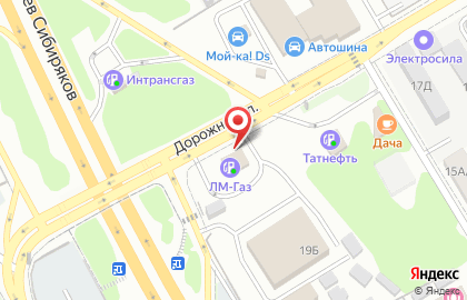 Шиномонтажная мастерская в Советском районе на карте