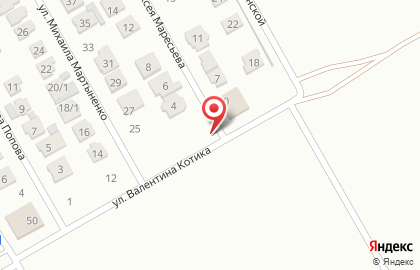 Лесоторговая база в Михайловске на карте