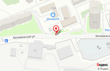 Конвейт на Беловежской улице на карте
