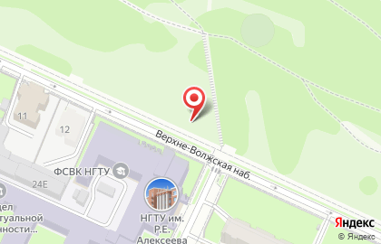 Указатель системы городского ориентирования №5423 по ул.Минина, д.24 к1 р на карте