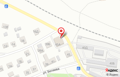 Супермаркет Пятёрочка в Советском районе на карте