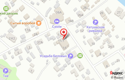 Вега на Центральной улице на карте
