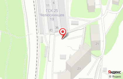 Автостоянка в Перми на карте