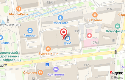 Салон-магазин Русская чайная компания на улице Дзержинского на карте