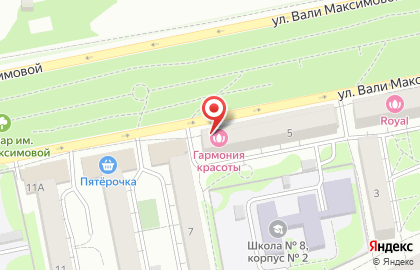 Салон-парикмахерская Гармония красоты в Барнауле на карте