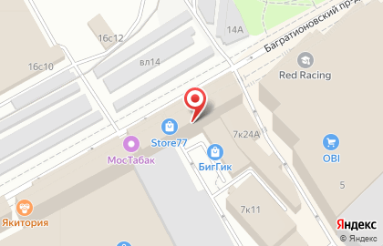 Вертиго Store на карте