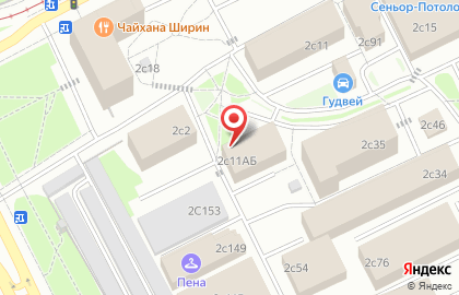 Мини-маркет на Угрешской улице на карте