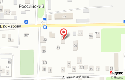 Кубань, ООО в Прикубанском округе на карте