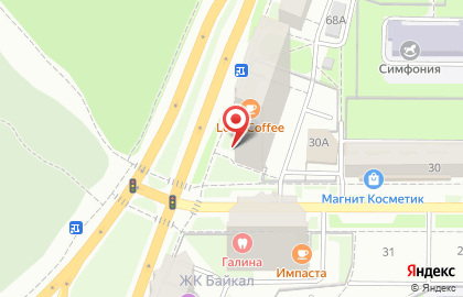Кондитерский магазин и киоск Сладкий мишка в Кировском районе на карте