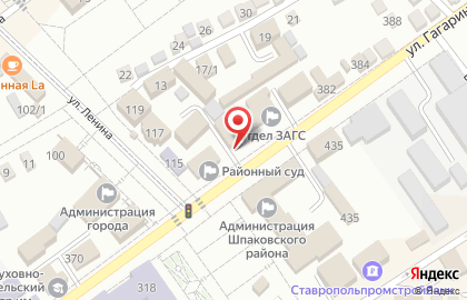 Банкомат СберБанк на улице Гагарина, 374 в Михайловске на карте
