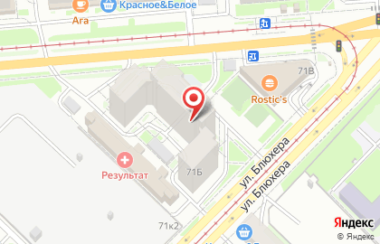 ОРГТЕХЦЕНТР в Ленинском районе на карте
