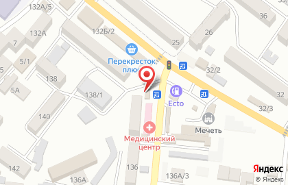 Автомойка самообслуживания в Буйнакске на карте