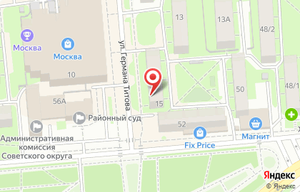 Велес на улице Титова на карте