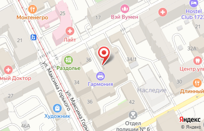 Технический центр Гармония в Ленинском районе на карте