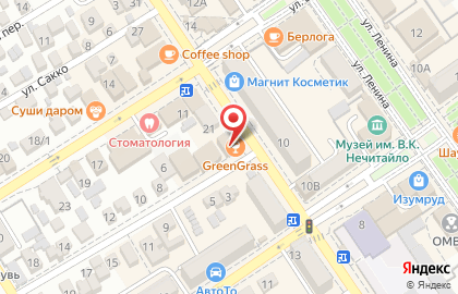 Суши-бар Суши wok в Ростове-на-Дону на карте