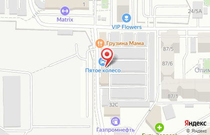 Ресторан-караоке Академия Караоке в Октябрьском округе на карте