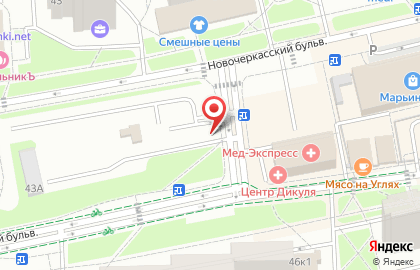Автостоянка в Москве на карте