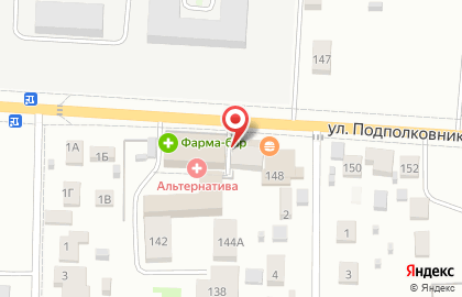 Продуктовый магазин в Калининграде на карте