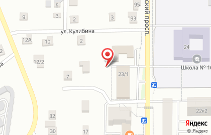 Автостоянка на Московском проспекте, 23а на карте