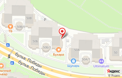 Сшор №33 в Коминтерновском районе на карте