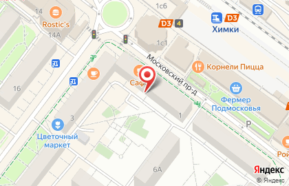 Лаборатория ДНКОМ на Московской улице на карте