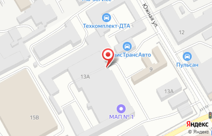 Спортивная секция Fighter на карте