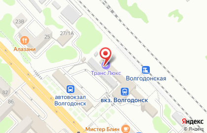 Магазин продуктов Антарес в Ростове-на-Дону на карте