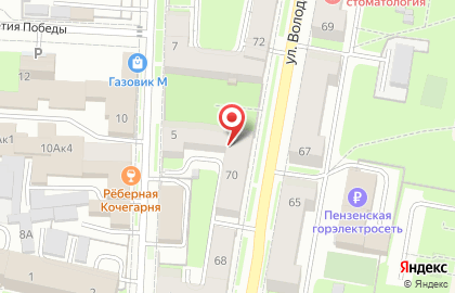 Хоум Кредит энд Финанс Банк на улице Володарского на карте